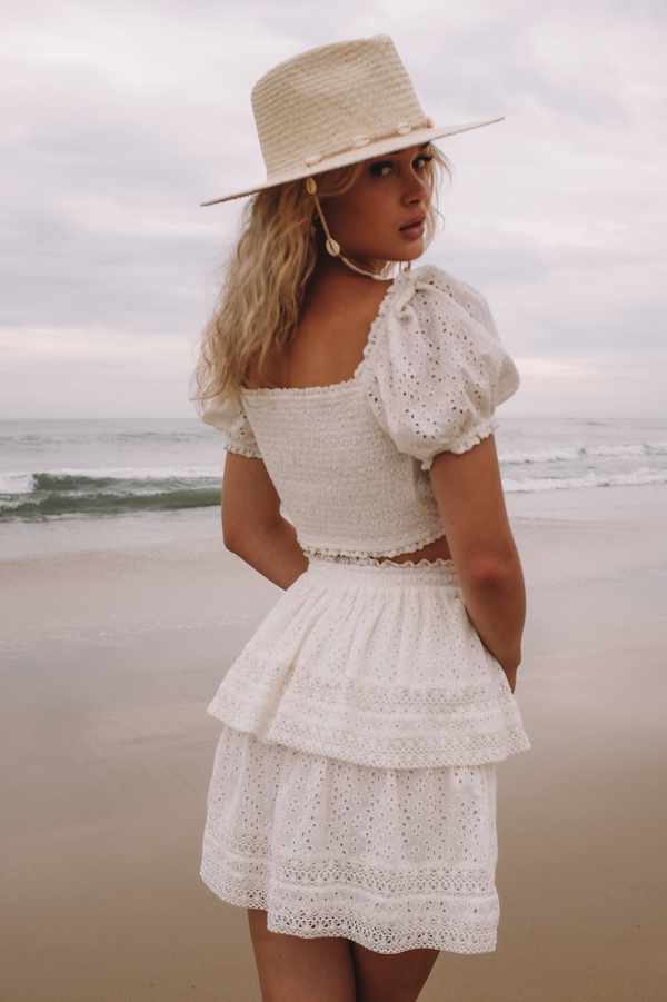 トップス andmary Samantha ribbon tops ivory ANDMARY トップス andmary Samantha ribbon tops ivory ANDMARY