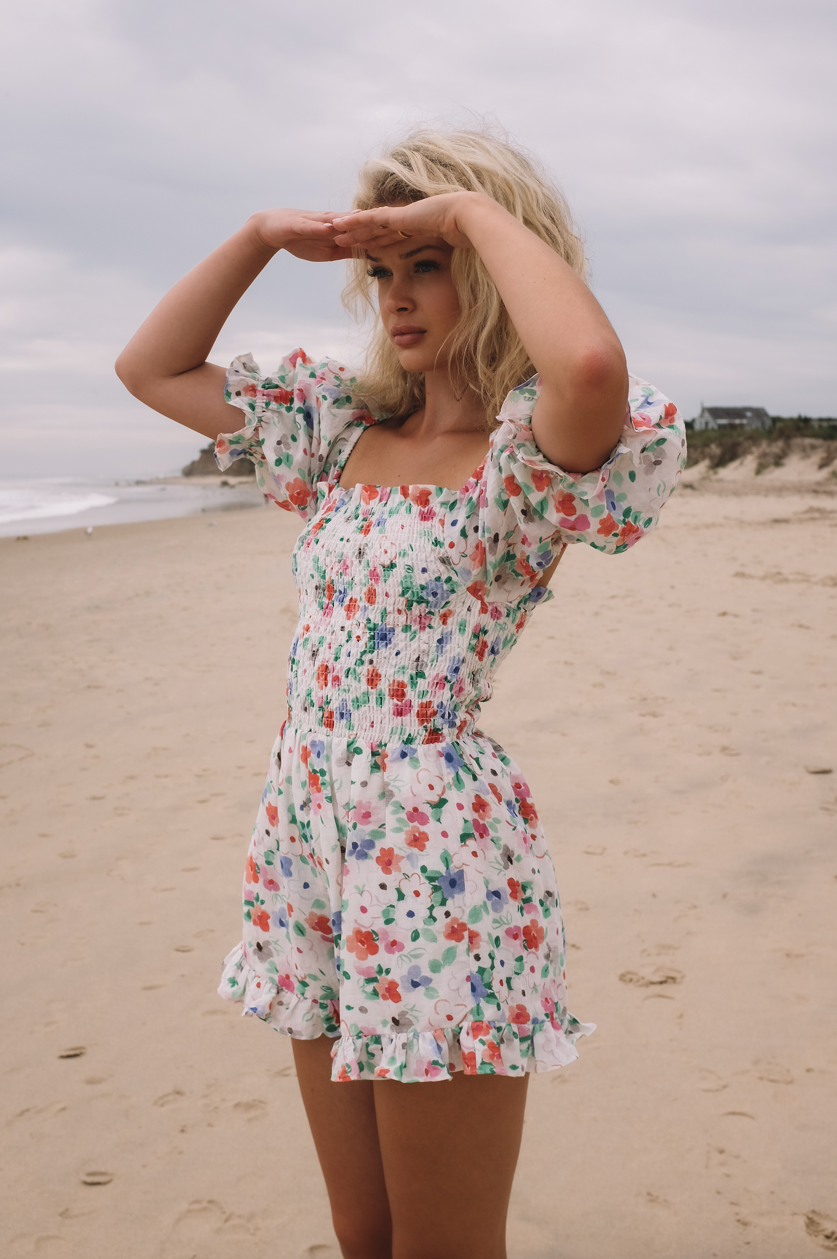 Romper clearance dress white