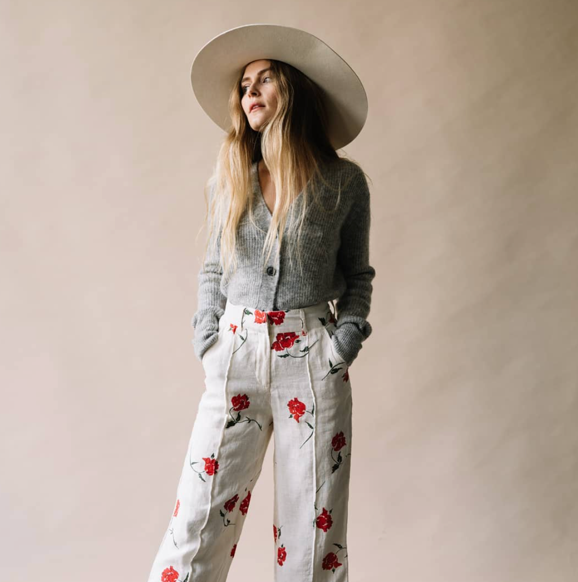 Paisley Crop Pant